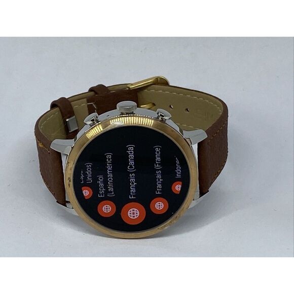 Fossil Gen 4 Authentic Digital Dial Smart Watch Custom Band FTW6016 DC911 - Picture 7 of 12